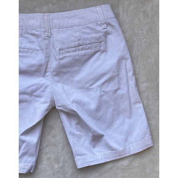 NWT AEROPOSTALE White Everyday Bermuda Twill Shorts, Size 000 - Picture 13 of 14